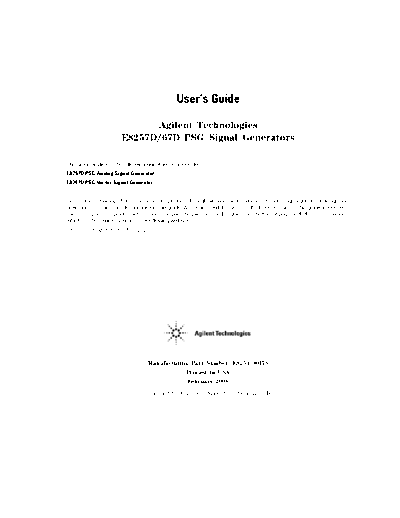 Agilent HP E8257D users  Agilent HP E8257D users.pdf