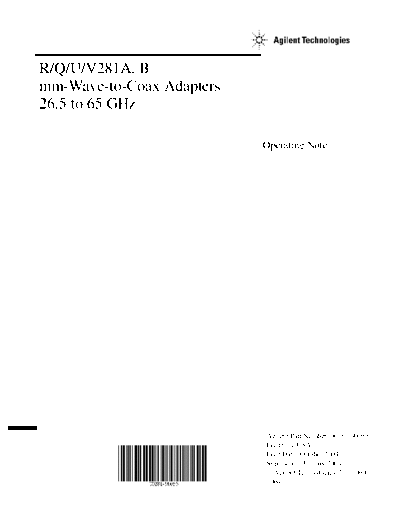 Agilent HP 281A,B,R,Q,U,V Operating Note  Agilent HP 281A,B,R,Q,U,V Operating Note.pdf