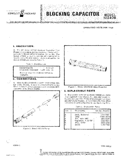 Agilent HP 10240B Operation Note Jan 1969  Agilent HP 10240B Operation Note Jan 1969.pdf