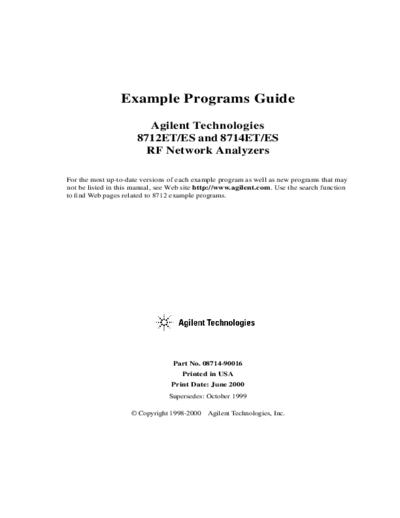 Agilent HP 8712-8714 ES-ET RF Example Programs Guide  Agilent HP 8712-8714 ES-ET RF Example Programs Guide.pdf