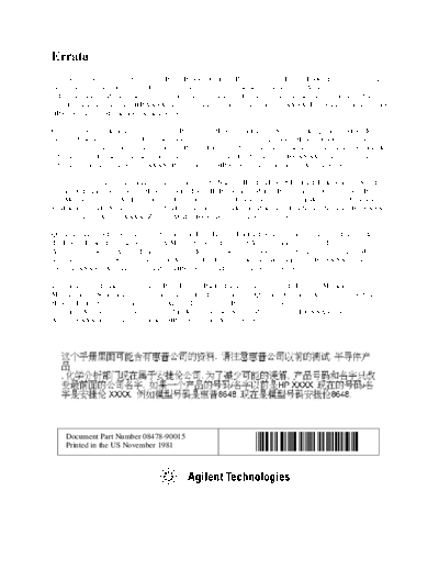 Agilent HP 8478B Operating & Service  Agilent HP 8478B Operating & Service.pdf