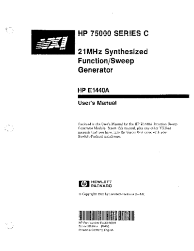 Agilent HP E1440A 252C 75000 Series C 252C User  Agilent HP E1440A_252C 75000 Series C_252C User.pdf