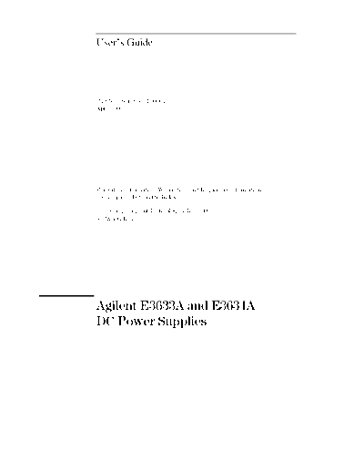 Agilent HP E3633A 252C E3634A User 2000  Agilent HP E3633A_252C E3634A User 2000.pdf