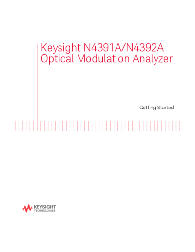 Agilent N4392-91011 Getting started guide for the N4391A and N4392A c20141028 [10]  Agilent N4392-91011 Getting started guide for the N4391A and N4392A c20141028 [10].pdf