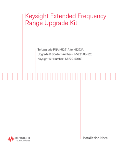 Agilent N5222-90109 Installation Note 252C Extended Frequency Range Upgrade Kit To Upgrade PNA N5221A to N52  Agilent N5222-90109 Installation Note_252C Extended Frequency Range Upgrade Kit To Upgrade PNA N5221A to N5222A [12].pdf