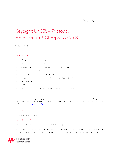Agilent ReadMe U4305A 8 74 PCIe Gen3 Exerciser Software Release Notes (Version 8.74) [6]  Agilent ReadMe_U4305A_8_74 PCIe Gen3 Exerciser Software Release Notes (Version 8.74) [6].pdf
