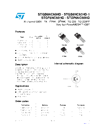 ST gb6nc60hd-1  gp6nc60hd  gf6nc60hd  . Electronic Components Datasheets Active components Transistors ST stgb6nc60hd-1_stgp6nc60hd_stgf6nc60hd.pdf