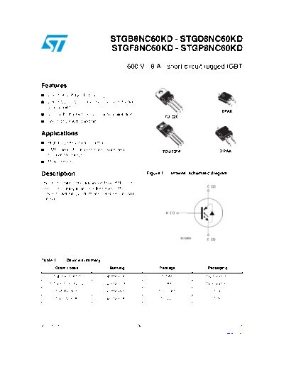 ST gb8nc60kd  gd8nc60kd  gf8nc60kd  gp8nc60kd  . Electronic Components Datasheets Active components Transistors ST stgb8nc60kd_stgd8nc60kd_stgf8nc60kd_stgp8nc60kd.pdf