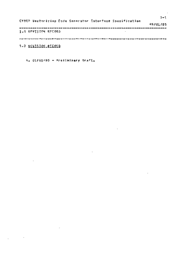 cdc Cyber Vectorizing Code Generator Interface Specification Jan85 . Rare and Ancient Equipment cdc cyber cyber_180 NOS_VE development Cyber_Vectorizing_Code_Generator_Interface_Specification_Jan85.pdf