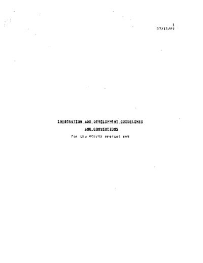 cdc Integration and Development Guidelines 8507 . Rare and Ancient Equipment cdc cyber cyber_180 NOS_VE integration Integration_and_Development_Guidelines_8507.pdf