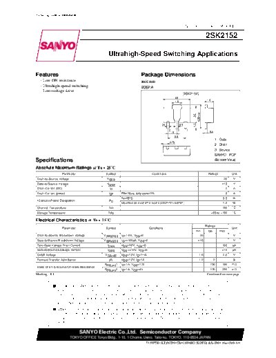 . Electronic Components Datasheets 22sk2152  . Electronic Components Datasheets Various datasheets 2 22sk2152.pdf