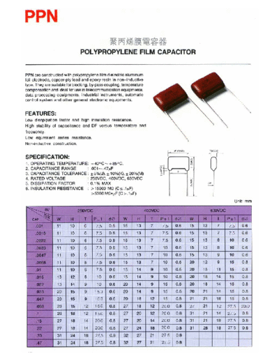 pdf ppn  . Electronic Components Datasheets Passive components capacitors Tocon pdf ppn.pdf