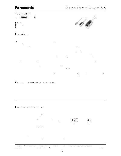 Panasonic NHG  . Electronic Components Datasheets Passive components capacitors Datasheets Panasonic NHG.pdf