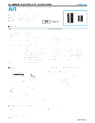 Nichicon e-ar snapin  . Electronic Components Datasheets Passive components capacitors Datasheets Nichicon e-ar_snapin.pdf