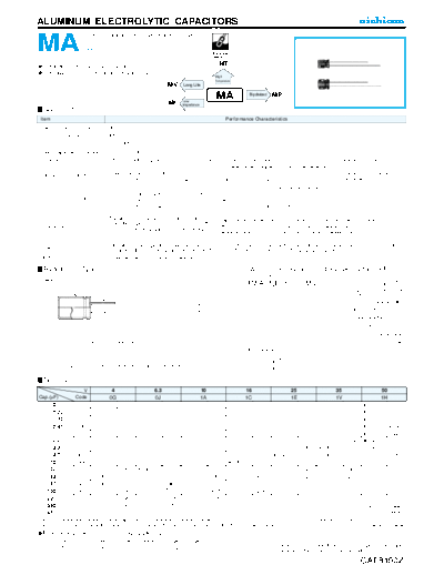 Nichicon e-ma  . Electronic Components Datasheets Passive components capacitors Datasheets Nichicon e-ma.pdf