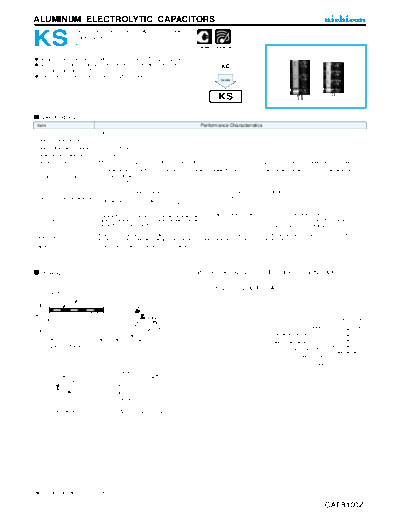 Nichicon e-ks snapin  . Electronic Components Datasheets Passive components capacitors Datasheets Nichicon e-ks_snapin.pdf