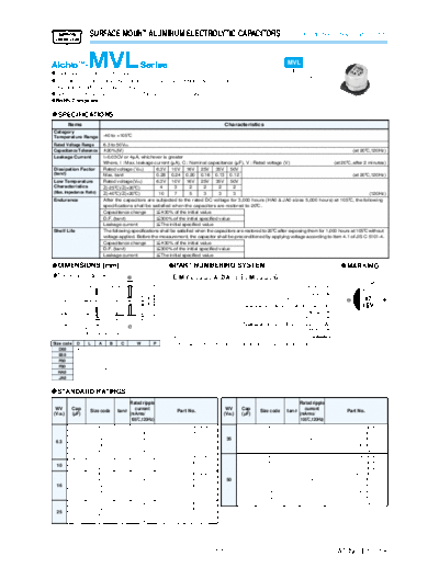 SMD mvl  . Electronic Components Datasheets Passive components capacitors Datasheets UCC SMD mvl.pdf