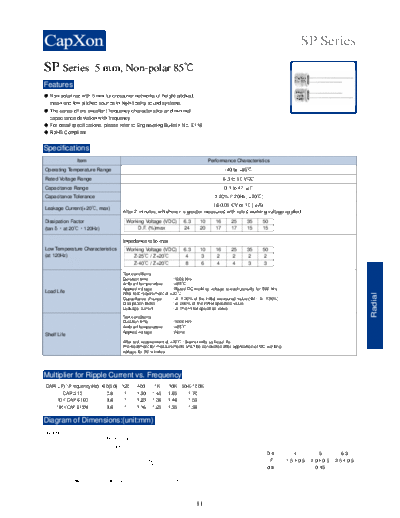 2010 SP Series 2137994778  . Electronic Components Datasheets Passive components capacitors CDD C Capxon 2010 SP Series_2137994778.pdf