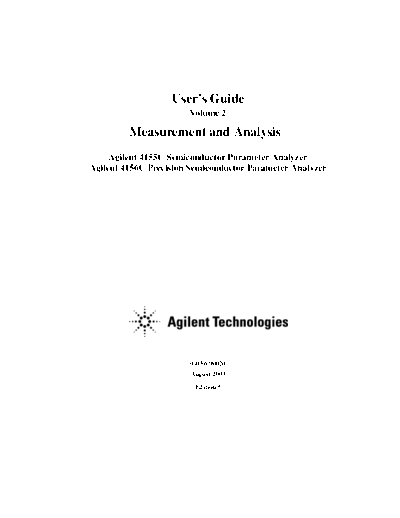 Agilent Vol 2  Agilent HP 4155C, 4156C, 41501B Manual Set Vol 2.pdf