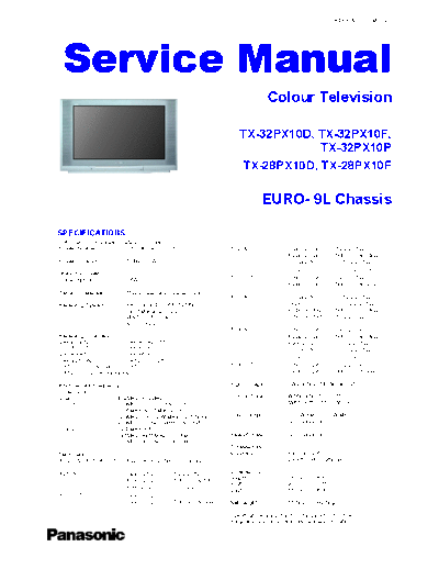 panasonic tx28 32px10d euro-9l 137  panasonic TV tx28_32px10d_euro-9l_137.pdf