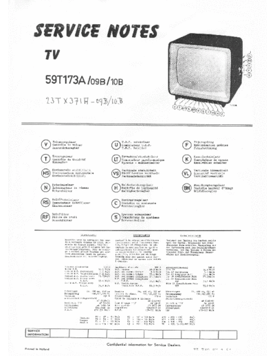 Philips 59T173A  Philips TV 59T173A.pdf