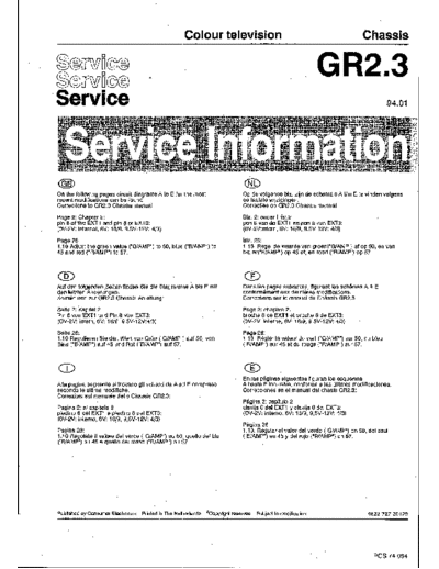 Philips gr2.3 chassis 267  Philips TV gr2.3_chassis_267.pdf