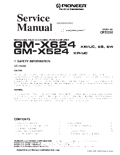Pioneer gm-x524 gm-x624  Pioneer Car Audio gm-x524_gm-x624.pdf