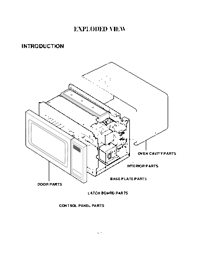 LG MH706  LG Microwave MH706 MH706.ZIP