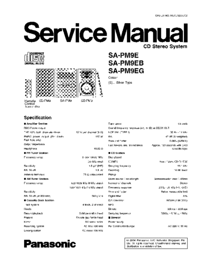 panasonic sa-pm9e sa-pm9eb sa-pm9eg  panasonic Audio SA-PM9E panasonic_sa-pm9e_sa-pm9eb_sa-pm9eg.pdf