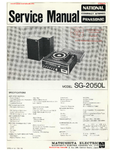 panasonic national panasonic sg-2050l  panasonic Audio SG-2050L national_panasonic_sg-2050l.pdf