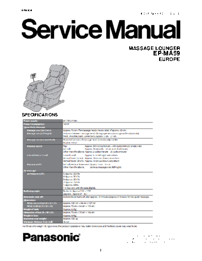 panasonic EPMA59 EUROPE SM  panasonic Housheld EP-MA59 EPMA59_EUROPE SM.pdf