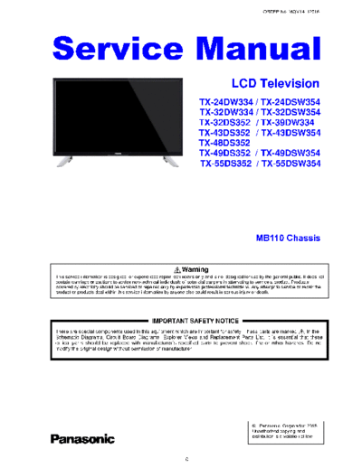 panasonic MQM14112016 MB110 V1  panasonic LCD TX-24DSW354 MQM14112016_MB110_V1.pdf