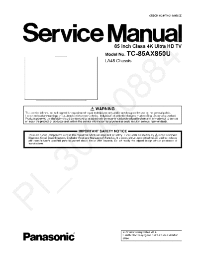 panasonic panasonic tc-85ax850u chassis la48  panasonic LED TC-85AX850U chassis  LA48 panasonic_tc-85ax850u_chassis_la48.pdf