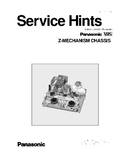 panasonic sm-panasonic-laufwerk-z-service-hints  panasonic Video Z Mechanisme sm-panasonic-laufwerk-z-service-hints.pdf