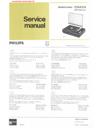 Philips 22ga214  Philips Audio 22GA214 22ga214.pdf