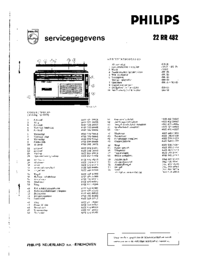 Philips 22RR482  Philips Audio 22RR482 22RR482.pdf