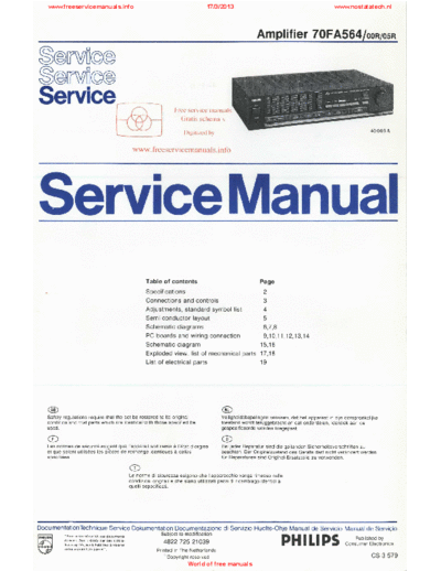 Philips PHILIPS 70FA564 SM  Philips Audio 70FA564 PHILIPS_70FA564_SM.pdf