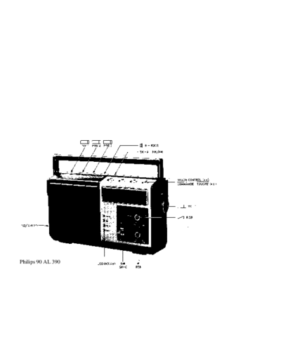 Philips 90AL390  Philips Audio 90 AL 390 90AL390.pdf