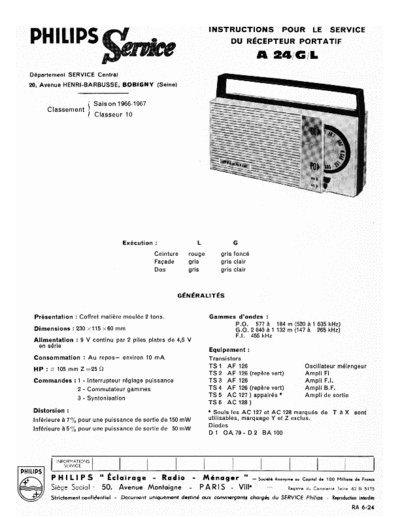 Philips a 24 gl  Philips Audio A24GL a 24 gl.pdf