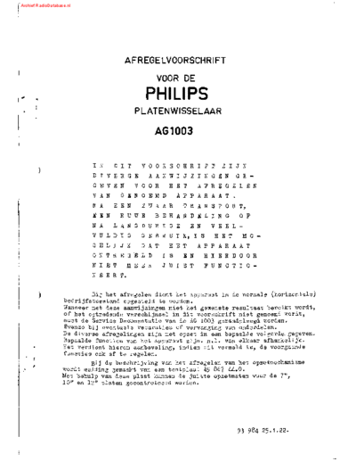 Philips AG1003 2  Philips Audio AG1003 AG1003_2.pdf