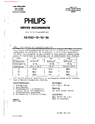 Philips AG9102 1  Philips Audio AG9102 AG9102_1.pdf