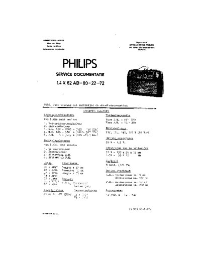 Philips Philips L4X62AB  Philips Audio L4X62AB Philips_L4X62AB.pdf