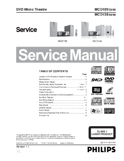 Philips MCD109 ET-SB-EX-SI 1214544843  Philips Audio MCD129 MCD109_ET-SB-EX-SI_1214544843.pdf