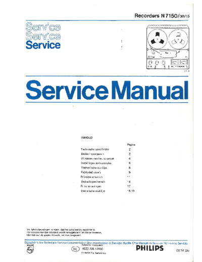 Philips hfe philips n7150 service nl  Philips Audio N7150 hfe_philips_n7150_service_nl.pdf
