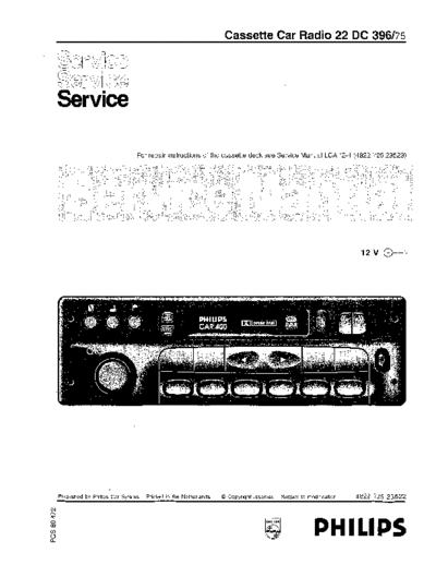 Philips Philips+car-400+DC396  Philips Car Audio 22DC396 Philips+car-400+DC396.pdf