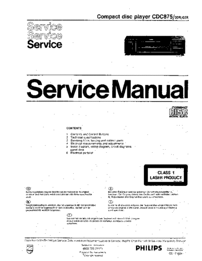 Philips hfe   cdc875 service en  Philips CD DVD CDC875 hfe_philips_cdc875_service_en.pdf