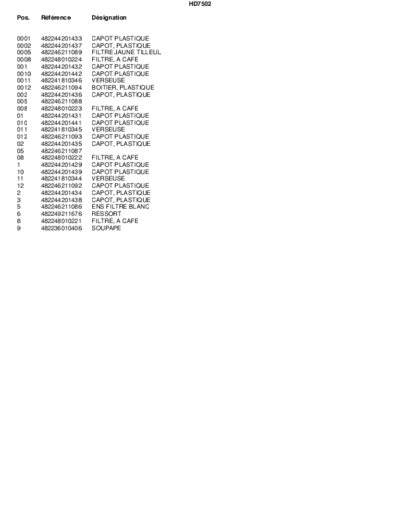 Philips HD7502 SM 4651248506  Philips Coffee Maker HD7502 HD7502_SM_4651248506.pdf