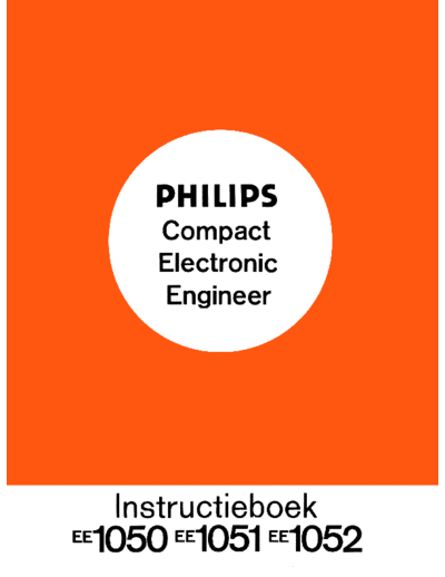 Philips EE1050-nl  Philips Handboeken EE1050 nl EE1050-nl.pdf
