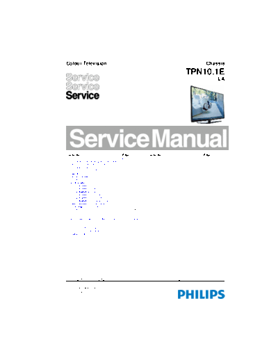 Philips 32PFL3088H12 SB-EX-SI 1385636919  Philips LCD TV  (and TPV schematics) 40PFL3198 32PFL3088H12_SB-EX-SI_1385636919.pdf