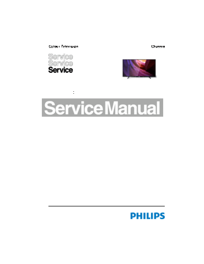 Philips 43PFT5250  Philips LCD TV  (and TPV schematics) 43PFT5250 43PFT5250.pdf